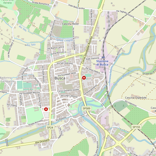 Thumbnail mappa taxi di Busca