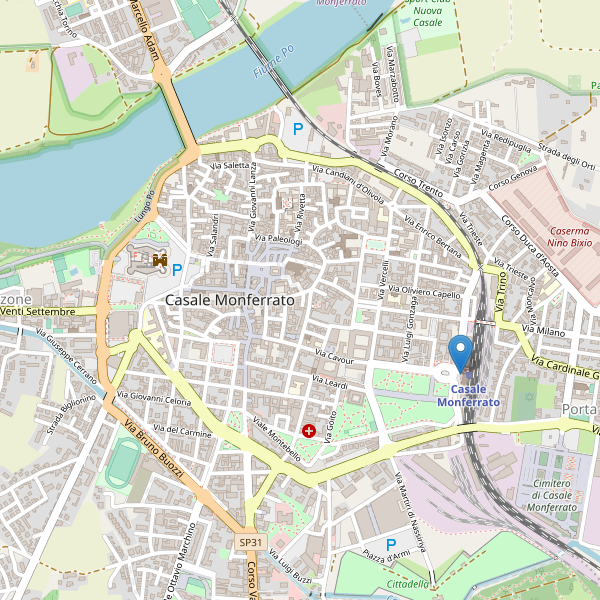 Thumbnail mappa taxi di Casale Monferrato