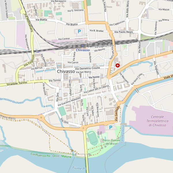 Thumbnail mappa taxi di Chivasso