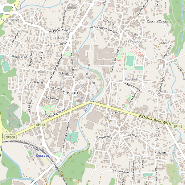 Thumbnail mappa taxi di Cossato