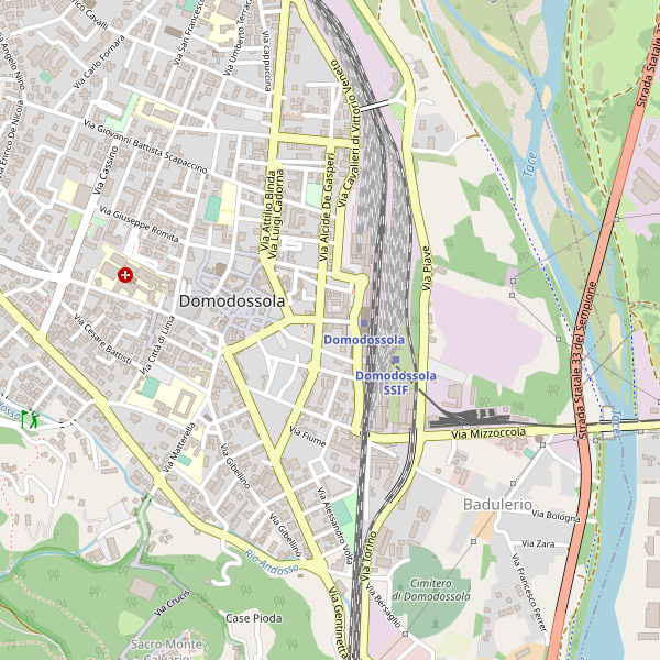 Thumbnail mappa taxi di Domodossola