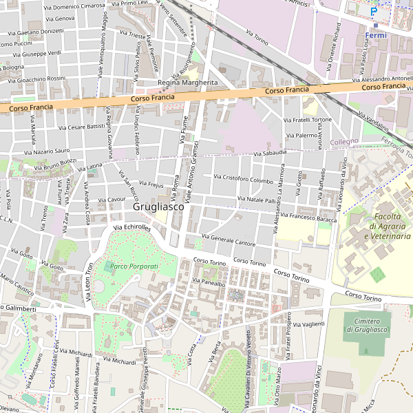 Thumbnail mappa taxi di Grugliasco