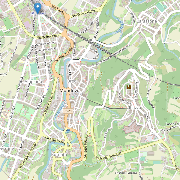 Thumbnail mappa taxi di Mondovì