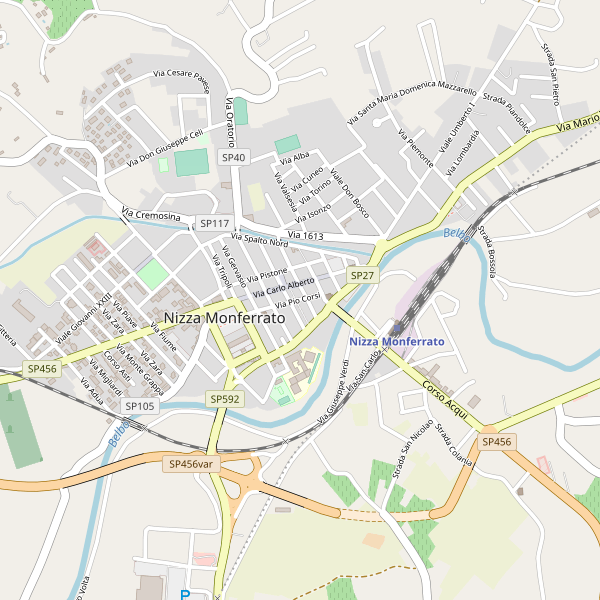 Thumbnail mappa taxi di Nizza Monferrato