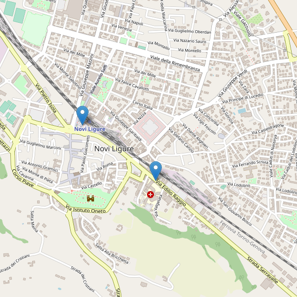 Thumbnail mappa taxi di Novi Ligure