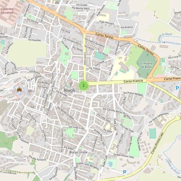 Thumbnail mappa taxi di Rivoli