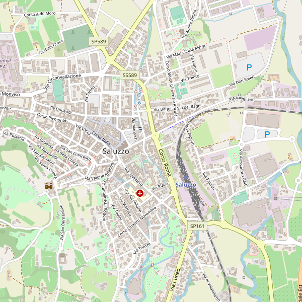 Thumbnail mappa taxi di Saluzzo