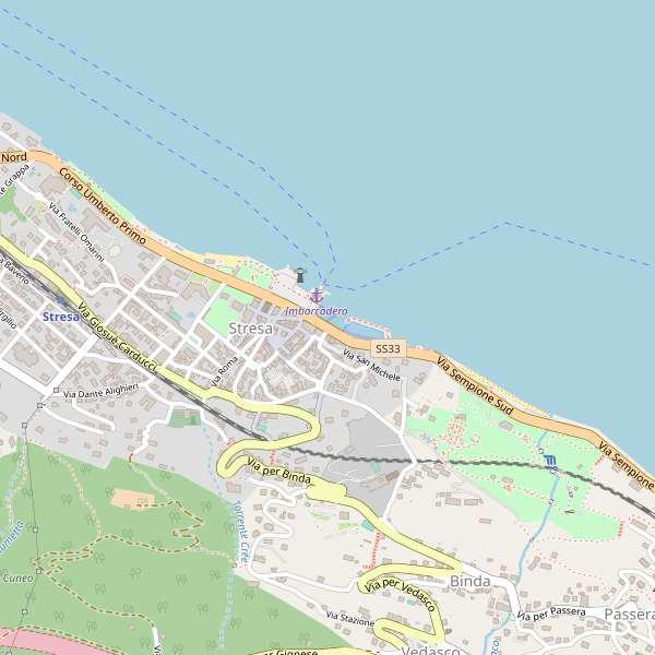 Thumbnail mappa taxi di Stresa