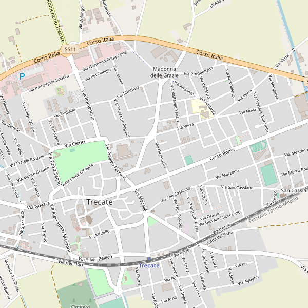 Thumbnail mappa taxi di Trecate