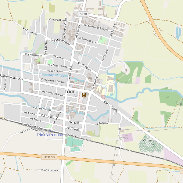 Thumbnail mappa taxi di Trino