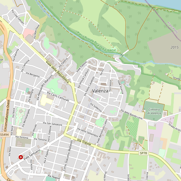 Thumbnail mappa taxi di Valenza