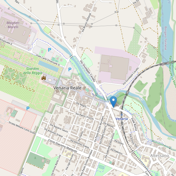 Thumbnail mappa taxi di Venaria Reale