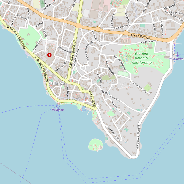 Thumbnail mappa taxi di Verbania