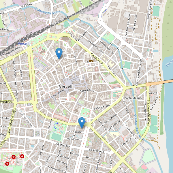 Thumbnail mappa teatri Vercelli
