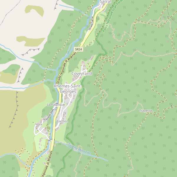 Thumbnail mappa pub di Rhemes-Saint-Georges