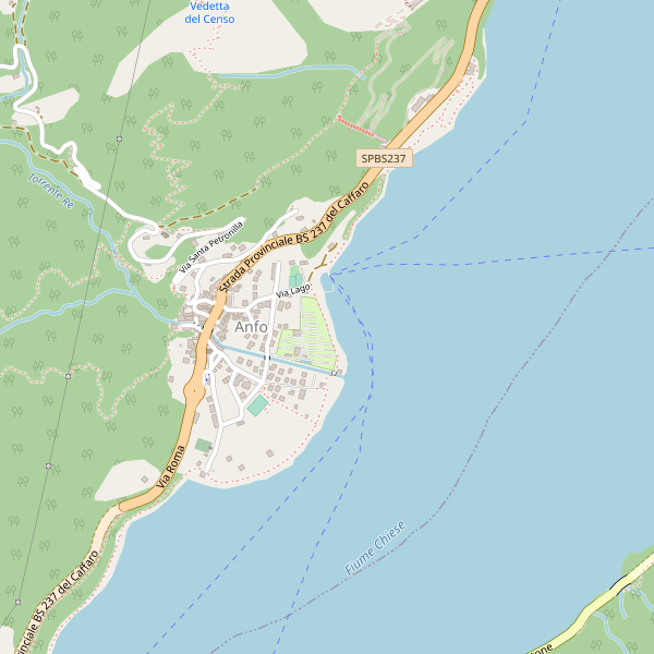 Thumbnail mappa ufficipostali di Anfo