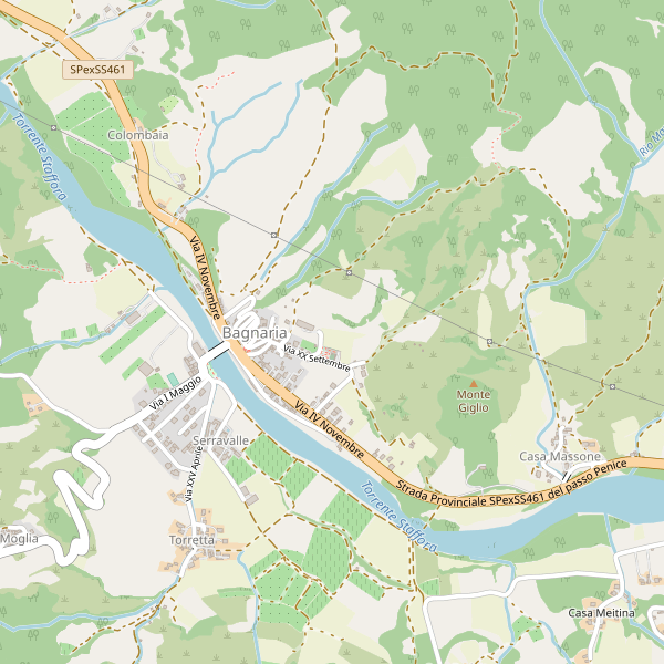 Thumbnail mappa bar di Bagnaria