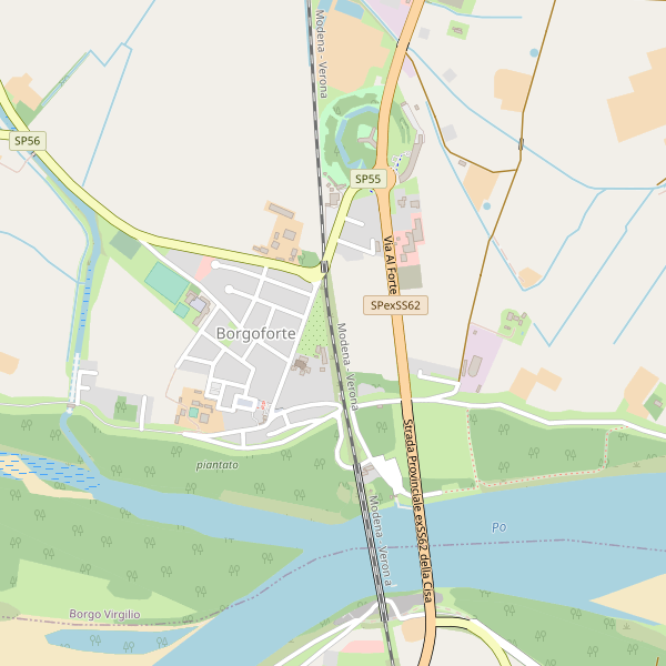 Thumbnail mappa ufficipostali di Borgoforte