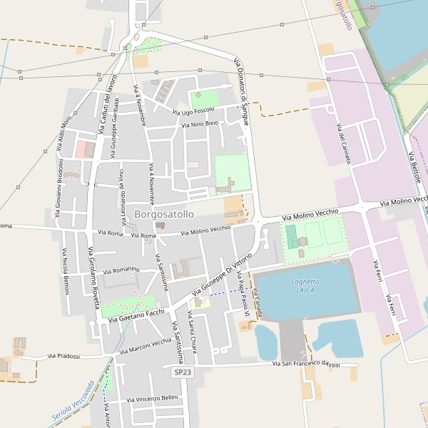 Thumbnail mappa stradale di Borgosatollo