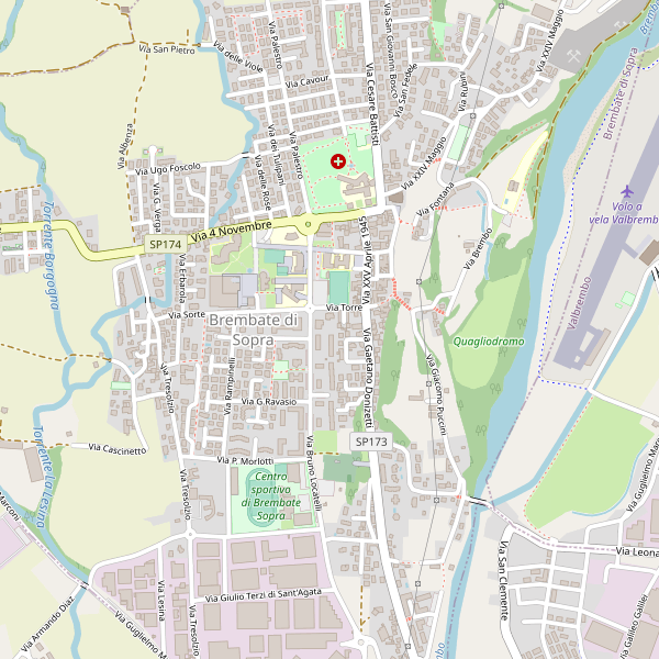 Thumbnail mappa parrucchieri di Brembate di Sopra