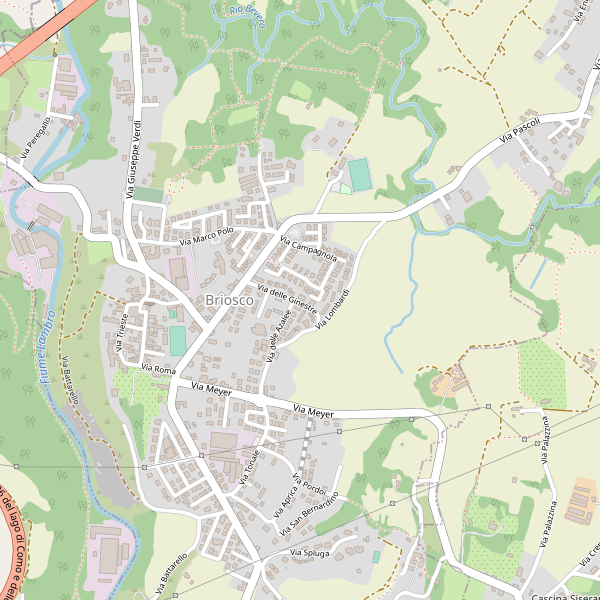 Thumbnail mappa chiese di Briosco