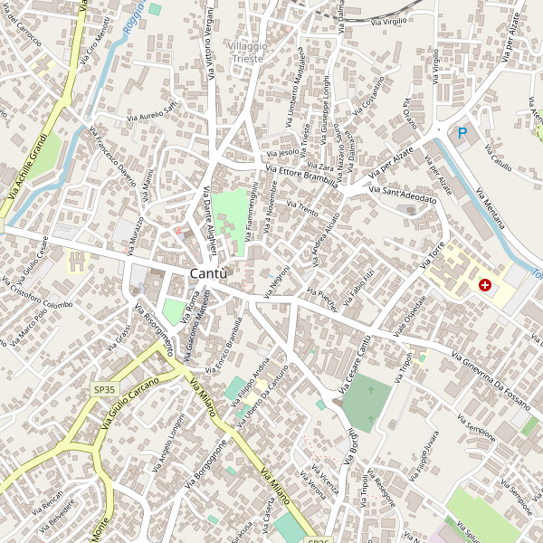 Thumbnail mappa parcheggibiciclette di Cantù