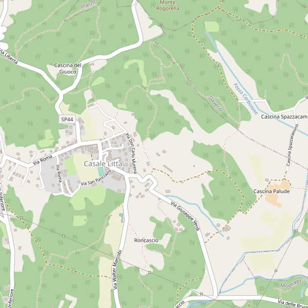 Thumbnail mappa chiese di Casale Litta