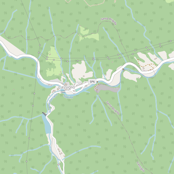 Thumbnail mappa stradale di Cassiglio