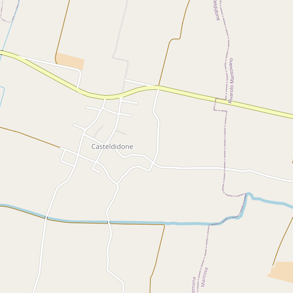 Thumbnail mappa ufficipostali di Casteldidone