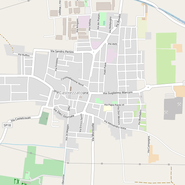 Thumbnail mappa parcheggibiciclette di Castrezzato