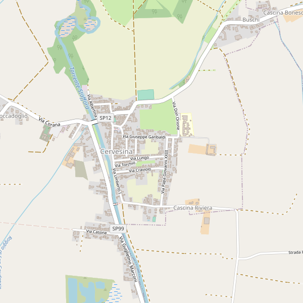 Thumbnail mappa benzinai di Cervesina