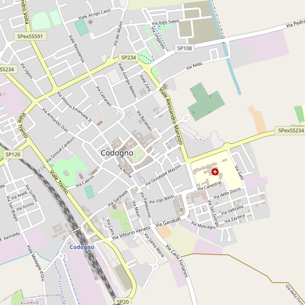 Thumbnail mappa polizia di Codogno