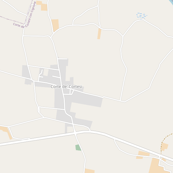 Thumbnail mappa polizia di Corte de' Cortesi con Cignone