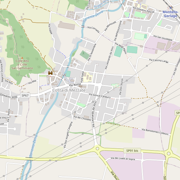 Thumbnail mappa ristoranti di Costa di Mezzate