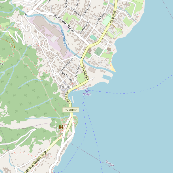 Thumbnail mappa ostelli di Dongo
