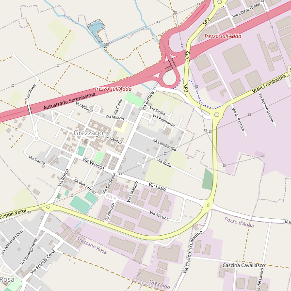 Thumbnail mappa bedandbreakfast di Grezzago