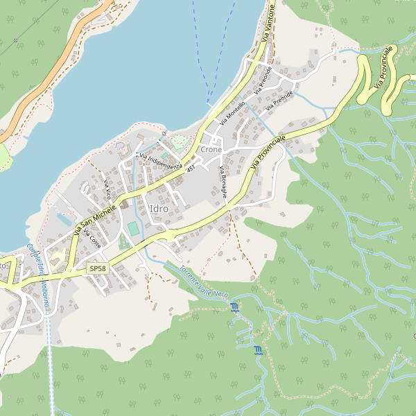 Thumbnail mappa stradale di Idro