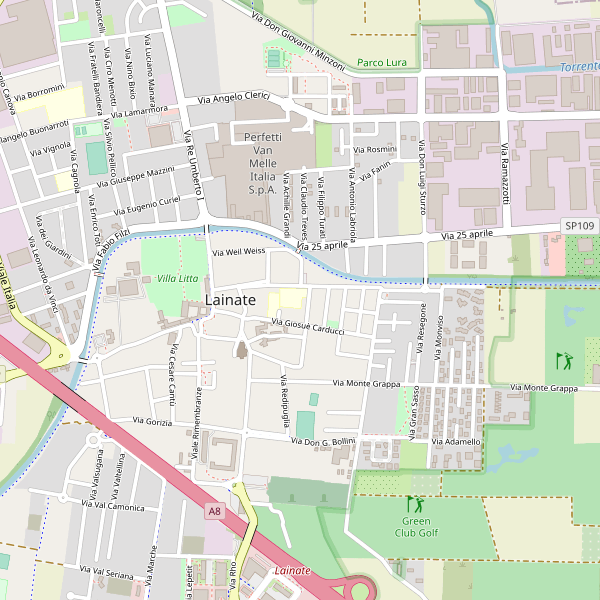 Thumbnail mappa stradale di Lainate