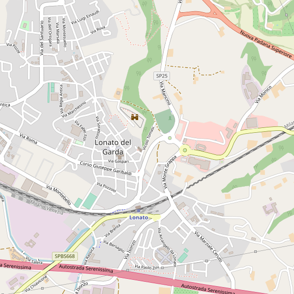 Thumbnail mappa stradale di Lonato del Garda