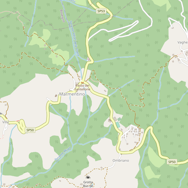 Thumbnail mappa stradale di Marmentino