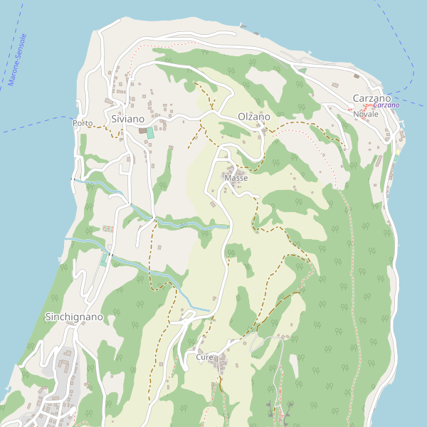 Thumbnail mappa ristoranti di Monte Isola
