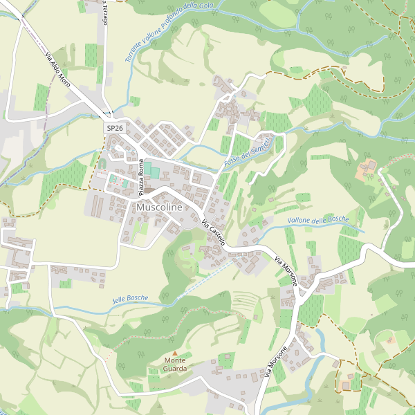 Thumbnail mappa chiese di Muscoline