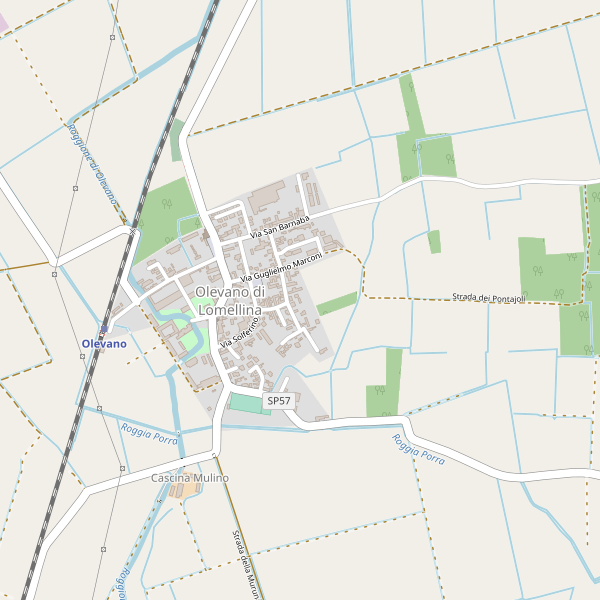 Thumbnail mappa officine di Olevano di Lomellina