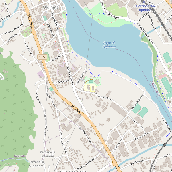 Thumbnail mappa bedandbreakfast di Olginate