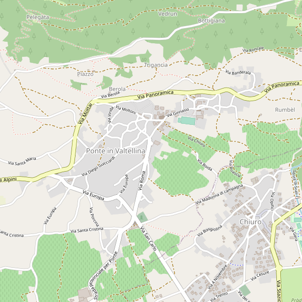 Thumbnail mappa librerie di Ponte in Valtellina