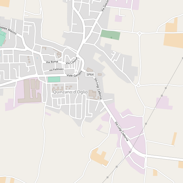 Thumbnail mappa stradale di Quinzano d'Oglio
