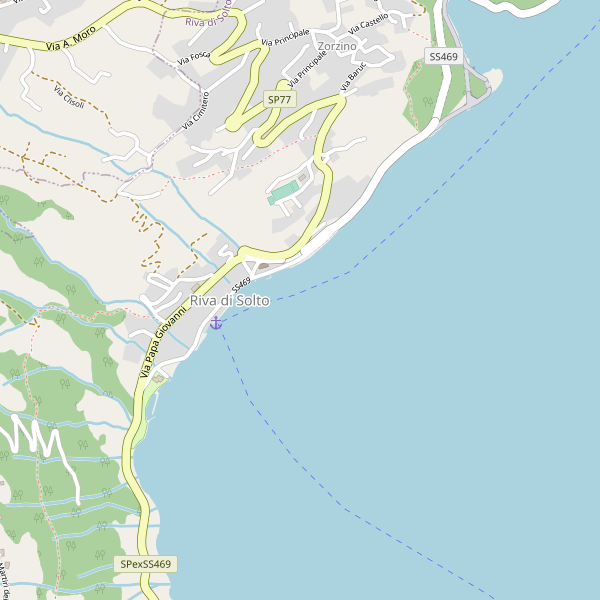 Thumbnail mappa bedandbreakfast di Riva di Solto