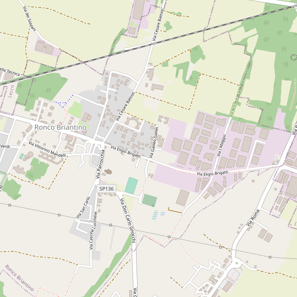 Thumbnail mappa monumenti di Ronco Briantino