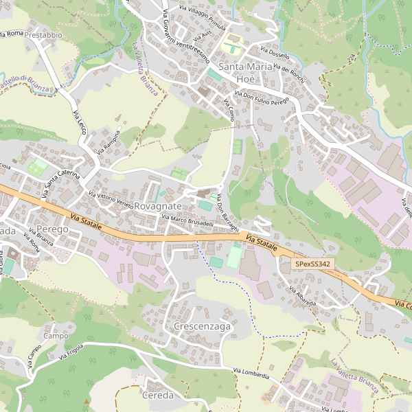 Thumbnail mappa hotel di Rovagnate