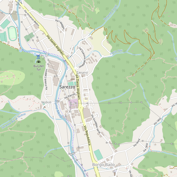 Thumbnail mappa ufficipostali di Sarezzo
